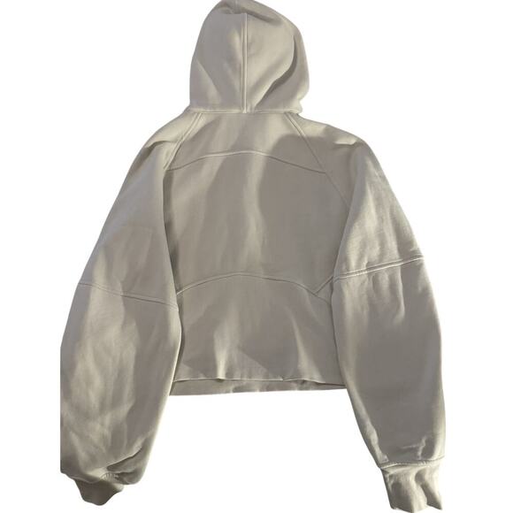 Lululemon Scuba Oversized Half-Zip Hoodie Beige/Gold Size M/L - Picture 8 of 11